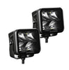 Go Rhino Go Rhino750200321SCS - Blackout Series Lights - Pair of 2x2 Cube LED Spot Light Kit - Black 750200321SCS