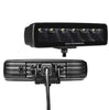 Go Rhino Go Rhino750300621SBS - Blackout Series Lights - Pair of Sixline LED Spot Light Kit - Black 750300621SBS
