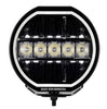 Go Rhino Go Rhino751080711CRS - Blackout Series Lights - 7" Maxline LED Hi/Low Beam W/Multi Daytime Running Light - Black 751080711CRS