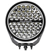Go Rhino Go Rhino751700911SRS - Blackout Series Lights -9" Round Single LED Spot Light Kit W/Daytime Running Lights - Black 751700911SRS