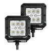Go Rhino 55632LT - RC2 LR Bull Bar with Mounting Brackets & Two 3" Cube Lights - Textured Black