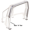 Go Rhino 90001C - Bed Bar Component - "A" Additional Bar - Chrome