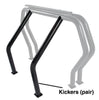 Go Rhino 9370B - Bed Bar Component - Pair of Kickers (Between Wheel Wells) - Black Powdercoat