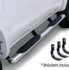 Go Rhino 684441587PS - 4" OE Xtreme SideSteps With Mounting Bracket Kit - Polished Stainless Steel