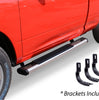 Go Rhino 686409952PS - 6" OE Xtreme SideSteps With Mounting Bracket Kit - Polished Stainless Steel