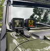 Go Rhino 730230T - XE Windshield Cowl Light Mount - Textured Black