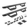 Go Rhino D224427T - Dominator Extreme D2 Side Steps W/ Brackets - Textured Black