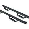 Go Rhino - D44048T - DOMINATOR D4 Dual-Step(TM) Cab-Length SideSteps (For Gas Vehicles)