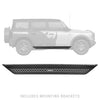Go Rhino D64029T - Dominator Xtreme D6 SideSteps With Mounting Bracket Kit - Textured Black