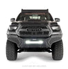 Go Rhino 343891T - Element Front Bumper with Power Actuated Hide-Away Light Bar Mount - Textured Black