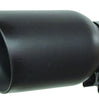 Go Rhino GRT21248FB - Black Powder Coated Stainless Steel Exhaust Tip - Textured Black