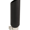 Go Rhino GRT25414B - Black Powder Coated Stainless Steel Exhaust Tip - Textured Black