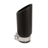 Go Rhino GRT3410B - Black Powder Coated Stainless Steel Exhaust Tip - Textured Black