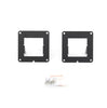 Go Rhino 241742T - BR6/BR11 Light Plates - Textured Black