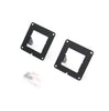 Go Rhino 241742T - BR6/BR11 Light Plates - Textured Black