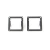 Go Rhino 241743T - BR6/BR11 Light Plates - Textured Black