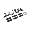 Go Rhino D14439T - Dominator Xtreme D1 SideSteps - Complete Kit: SideStep + Brackets - Textured Black