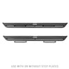 Go Rhino DS4415T - Dominator Xtreme DS SideSteps With Mounting Bracket Kit - Textured Black DS4131T