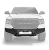 Go Rhino 341301T - Element Front Bumper with Power Actuated Hide-Away Light Bar Mount - Textured Black
