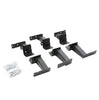 Go Rhino FSD64129T - Dominator Xtreme D6 SideSteps With Frame Mounted Bracket Kit - Textured Black