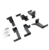 Go Rhino FSD64425T - Dominator Xtreme D6 SideSteps With Frame Mounted Bracket Kit - Textured Black