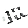 Go Rhino FSD64429T - Dominator Xtreme D6 SideSteps With Frame Mounted Bracket Kit - Textured Black