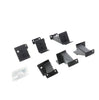 Go Rhino FSD64505T - Dominator Xtreme D6 SideSteps With Frame Mounted Bracket Kit - Textured Black