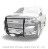Go Rhino 3176T - 3100 Series StepGuard - Center Grille Guard Only - Textured Black