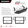 Go Rhino 32961T - 3100 Series StepGuard - Winch Tray Kit - Textured Black