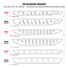 Go Rhino 69612680T - RB30 Running Boards with Mounting Bracket Kit - Protective Bedliner Coating