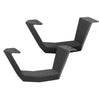 Go Rhino - 6341778020T - RB10 Running Boards With Mounting Brackets & 2 Pairs of Drop Steps Kit - Protective Bedliner Coating