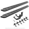 Go Rhino 639274810PC - RB10 Running Boards With Mounting Brackets & 1 Pair of Drop Steps Kit - Textured Black 6349274810PC