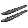 Go Rhino 6949274810PC - RB20 Running Boards With Mounting Brackets & 1 Pair of Drop Steps Kit - Textured Black 6949264810PC