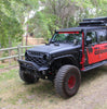 Go Rhino 69450673ST - RB20 Slim Line Running Boards With Mounting Brackets - Protective Bedliner Coating