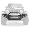 Go Rhino 331201T - Rockline Front Full Width Bumper W/ Overrider - Textured Black