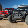 Go Rhino 331101T - Rockline Front Stubby Bumper W/ Overrider - Textured Black