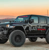 Go Rhino 331101T - Rockline Front Stubby Bumper W/ Overrider - Textured Black