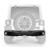 Go Rhino 371100T - Rockline Front Stubby Bumper - Textured Black 371110T