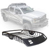 Go Rhino 59027T - SR20 Tubular Steel Roof Rack With 2x Light Mount Openings - 60" Long - Textured Black