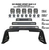 Go Rhino 911620PS - Sport Bar 2.0 with Power Actuated Retractable Light Mount - Polished Stainless Steel