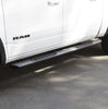 Go Rhino V3430687T - V3 Series Aluminum Side Steps with Mounting Brackets - Textured Black