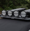 Go Rhino Go Rhino751700911SRS - Blackout Series Lights -9" Round Single LED Spot Light Kit W/Daytime Running Lights - Black 751700911SRS