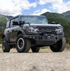 Go Rhino 331401T - Rockline Winch-Ready Front Full Width Bumper With Overrider For Ford Bronco - Textured Black