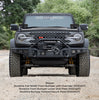 Go Rhino 332000T - Rockline Bumper Fairlead Mount Plate - Textured Black