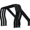 Go Rhino 9009560TDB - Triple Bar/Double Kicker (Between Wheel Wells) - Black Powdercoat