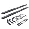 Go Rhino V3404280T - V3 Series Aluminum Side Steps with Mounting Brackets - Textured Black