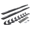 Go Rhino V3405880T - V3 Series Aluminum Side Steps with Mounting Brackets - Textured Black