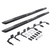 Go Rhino V3410687T - V3 Series Aluminum Side Steps with Mounting Brackets - Textured Black