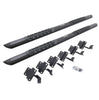 Go Rhino V3415587T - V3 Series Aluminum Side Steps with Mounting Brackets - Textured Black