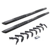 Go Rhino V3423580T - V3 Series Aluminum Side Steps with Mounting Brackets - Textured Black